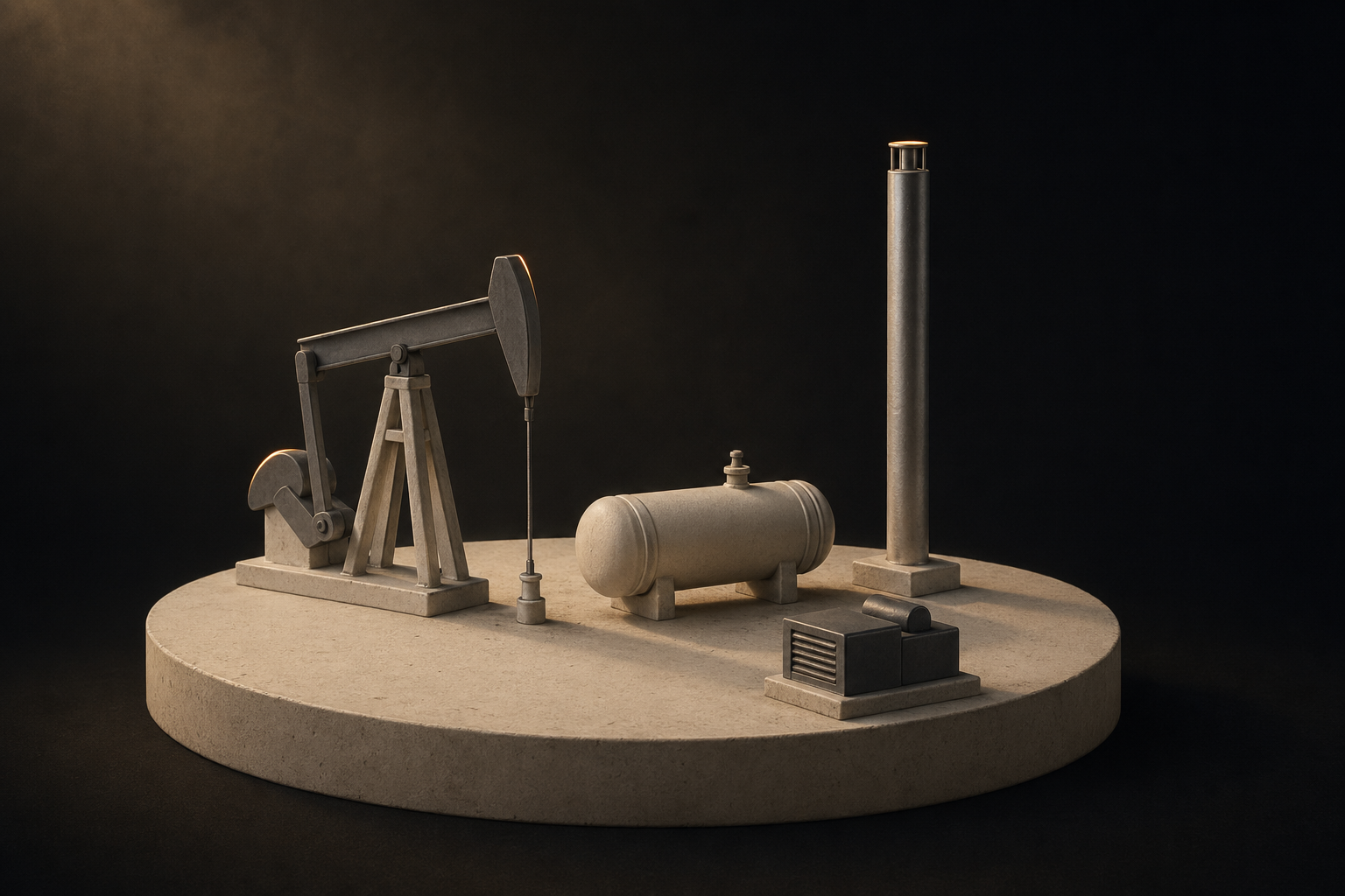 Wellpad pétrole et gaz